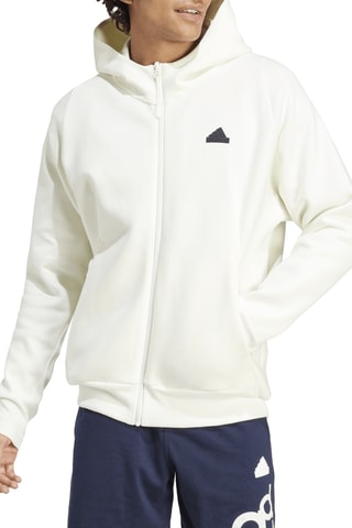 Veste de survêtement à capuche Z.N.E. - Blanc