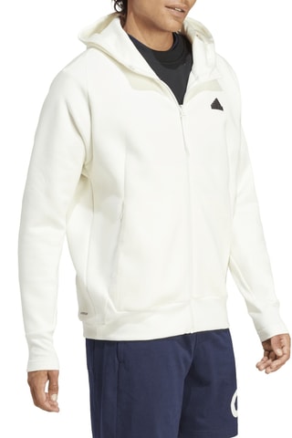 Veste de survêtement à capuche Z.N.E. - Blanc