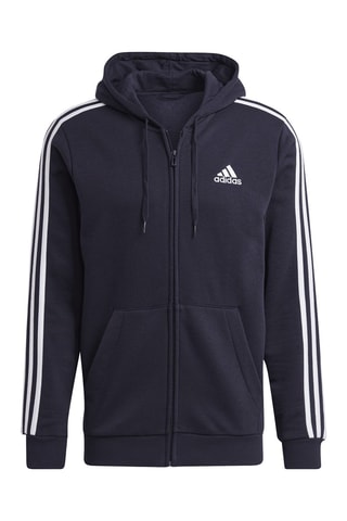 Veste polaire de survêtement à capuche M 3S FL FZ - Bleu marine