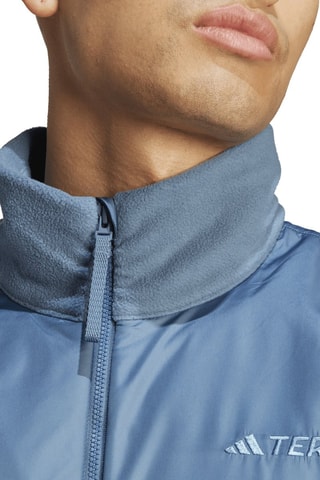 Veste de randonnée polaire de randonnée MT Windfl - Bleu