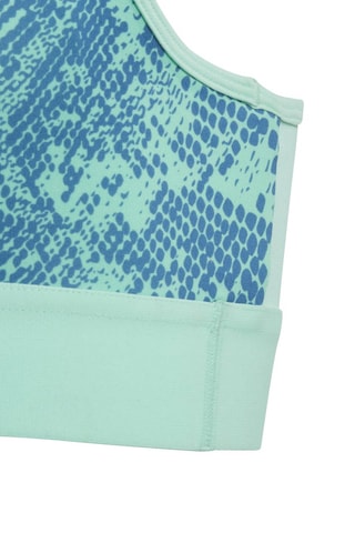 Brassière Aeroready PowerReact - Vert d'eau et bleu