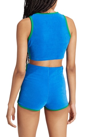 Crop top sans manches Injection Pack - Bleu électrique