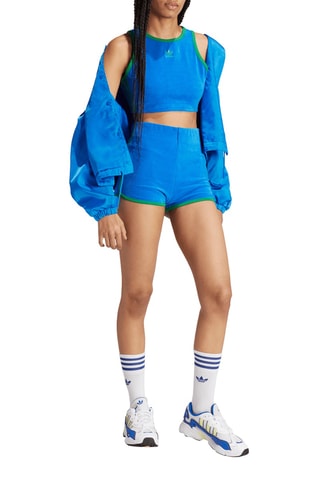 Crop top sans manches Injection Pack - Bleu électrique
