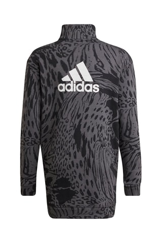 Robe sweat G Fi Aop L Hz - Gris foncé