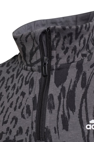 Robe sweat G Fi Aop L Hz - Gris foncé