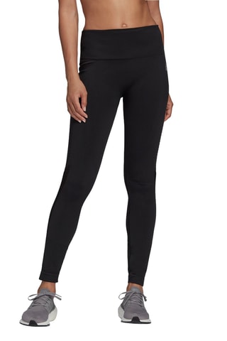Legging de running 7/8 Aeroknit - Noir