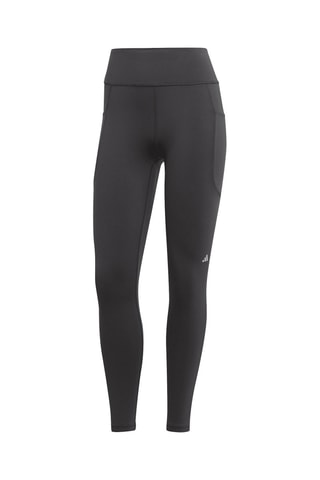 Legging de running 7/8 taille haute DailyRun - Noir