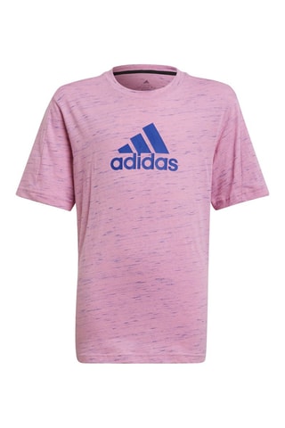 T-shirt Future Icons Badge of Sport - Rose chiné