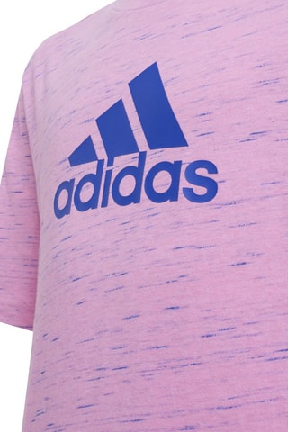 T-shirt Future Icons Badge of Sport - Rose chiné