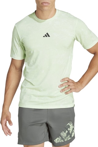 T-shirt d'entraînement slim d’entraînement Power - Vert clair