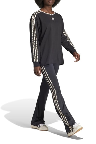 T-shirt Originals Leopard Luxe - Noir