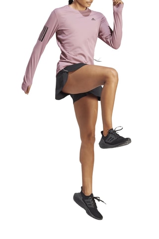 T-shirt de running Own The Run Base - Violet