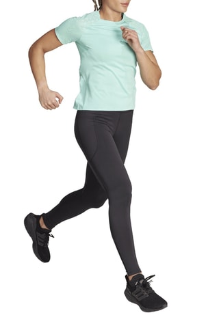 T-shirt de running Adizero Win Races - Vert d’eau