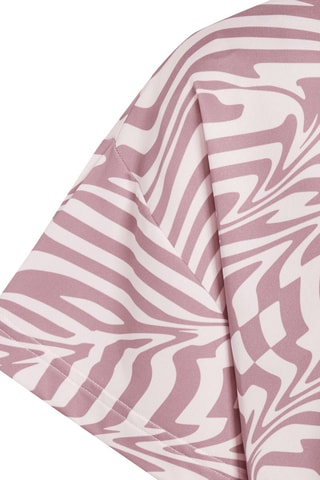 T-shirt d’entraînement Icons - Rose et blanc