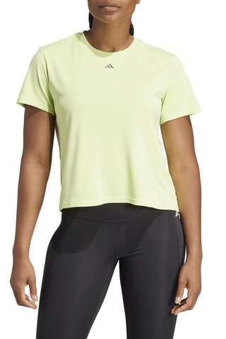 T-shirt d'entraînement Haute intensity - Vert citron