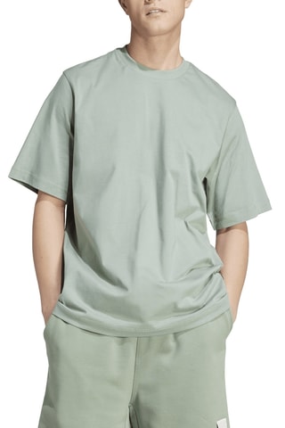 T-shirt en coton biologique M Caps - Vert d’eau