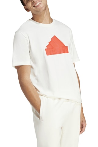 T-shirt loose M FI Bos - Blanc