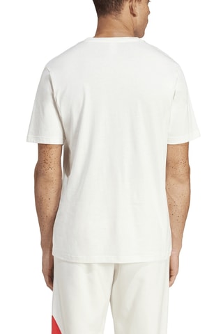 T-shirt loose M FI Bos - Blanc