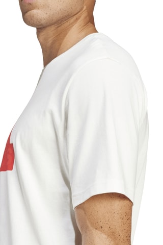 T-shirt loose M FI Bos - Blanc