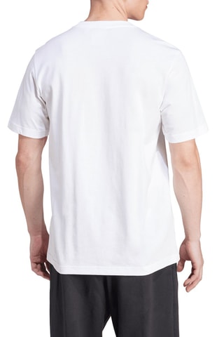 T-shirt Originals Leisure League Logo - Blanc