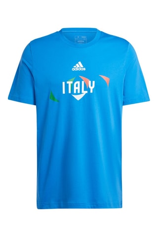 T-shirt de football Italie UEFA EURO24™ - Bleu