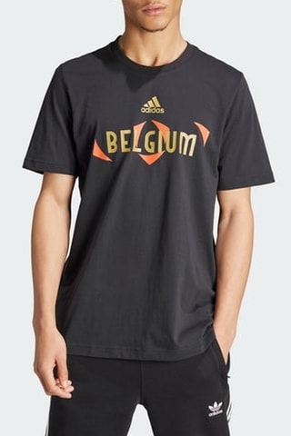 T-shirt de football Belgique UEFA EURO24™ - Noir