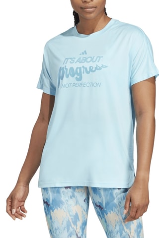 T-shirt d'entraînement W Lym GR T - Ciel