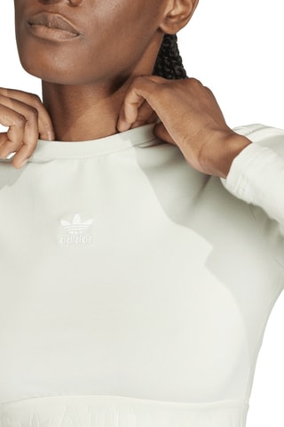 T-shirt cropped Neutral Court - Vert d’eau
