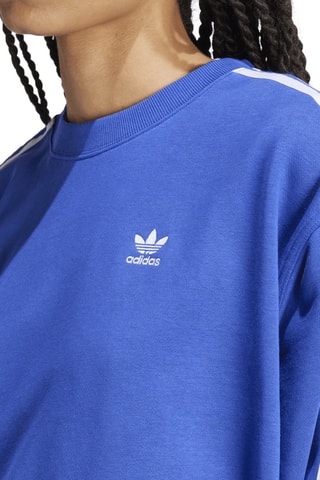 Sweat oversize 3 S Crew OS - Bleu roi