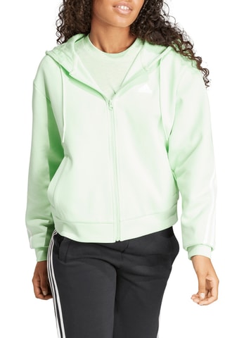Sweat à capuche W FI 3S FZ HD - Vert d’eau