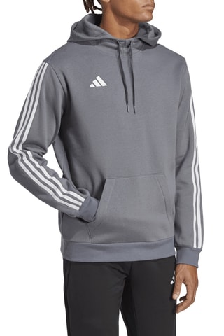 Sweat de football à capuche Tiro23 - Gris