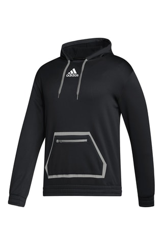 Sweat d’entraînement à capuche M Team - Noir