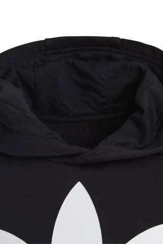 Sweat à capuche Trefoil - Noir