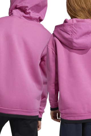 Sweat polaire en coton biologique All SZN - Rose