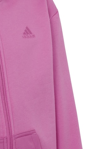 Sweat polaire en coton biologique All SZN - Rose