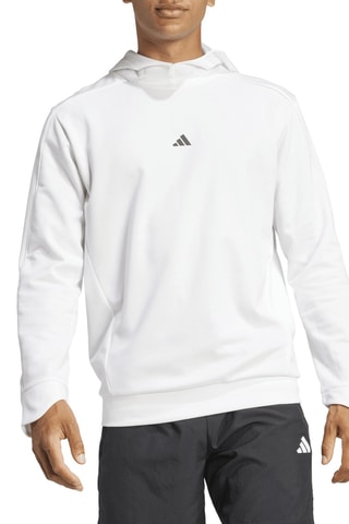 Sweat de yoga à capuche Puremotion - Blanc