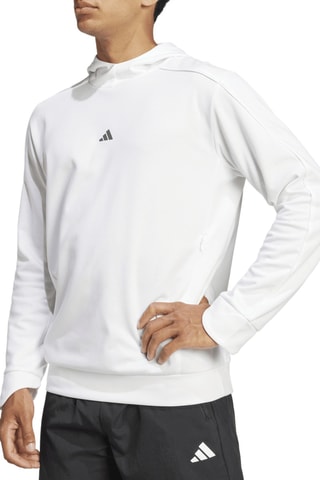 Sweat de yoga à capuche Puremotion - Blanc