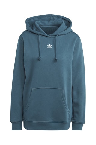 Sweat à capuche Trefoil Essentials - Bleu canard