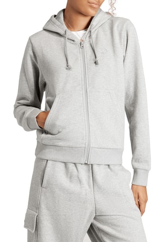 Sweat à capuche All SZN - Gris clair chiné