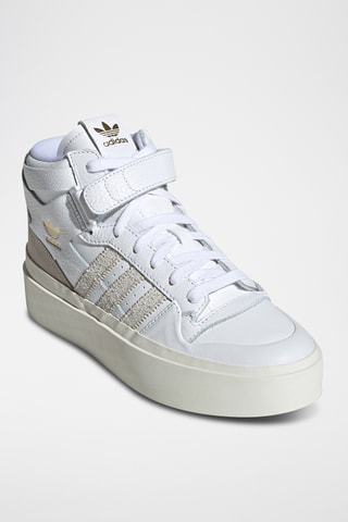 Chaussures plateformes en cuir Forum Bonega - Blanc