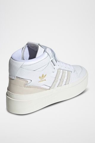 Chaussures plateformes en cuir Forum Bonega - Blanc