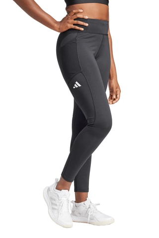 Leggings de tennis 7/8 taille haute Match - Noir