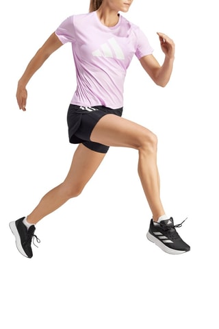 T-shirt de running Run It - Mauve