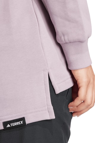 Sweat en coton biologique Terrex - Violet