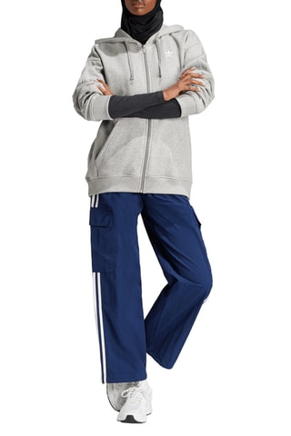 Sweat à capuche Essentials - Gris clair chiné
