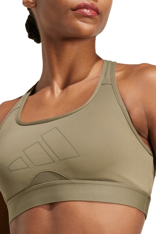 Brassière d’entraînement push-up - Vert olive