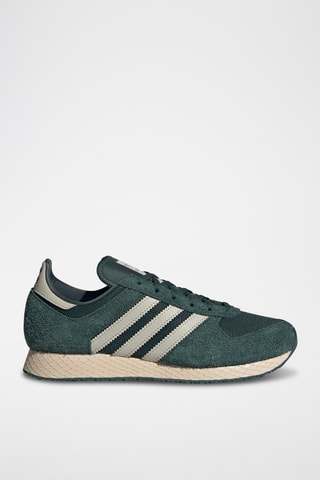 Sneakers en nubuck - Kaki