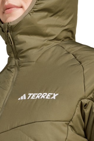 Veste de randonnée à capuche Terrex Multi - Vert olive
