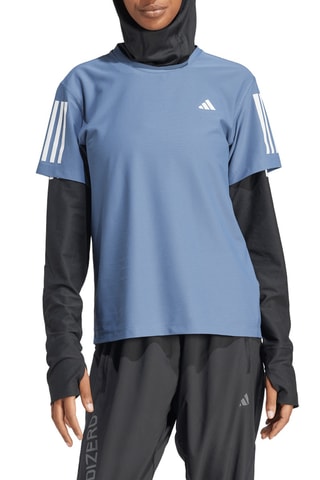T-shirt de running Own The Run - Ciel