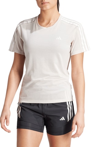 T-shirt de running Own the Run - Mauve chiné